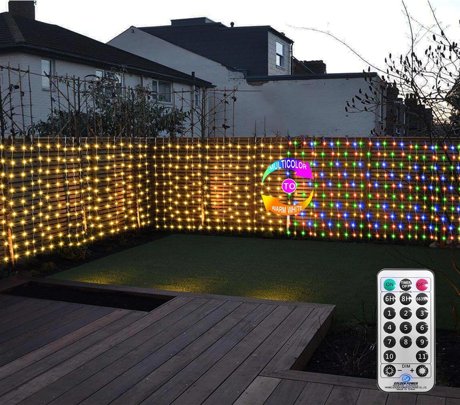 Curtain Lights — 600 LED, 20 × 10 ft, Dual Colour with Timer - Image 13