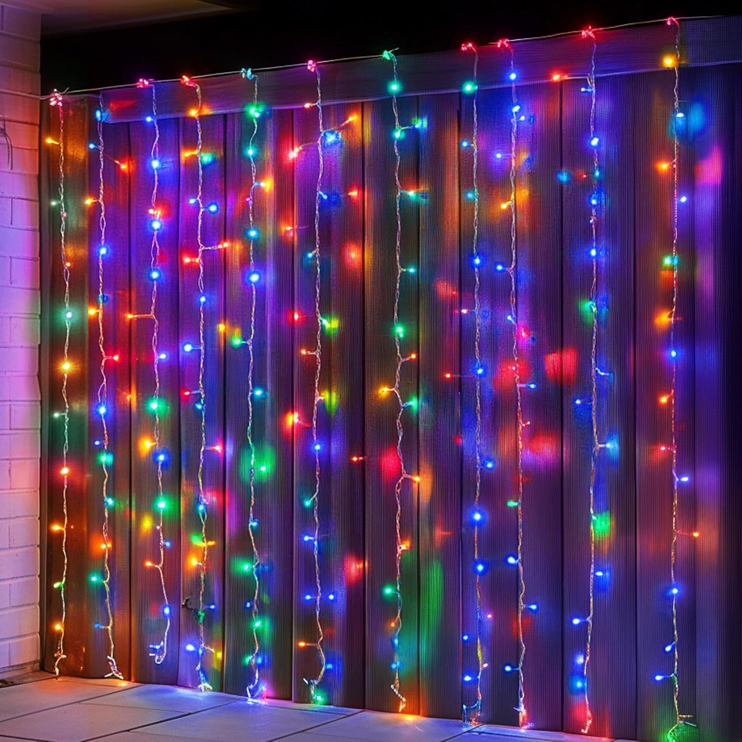 Smart Curtain Lights — 400 LED, 6.6 × 6.6 ft, Colour Changing - Image 10