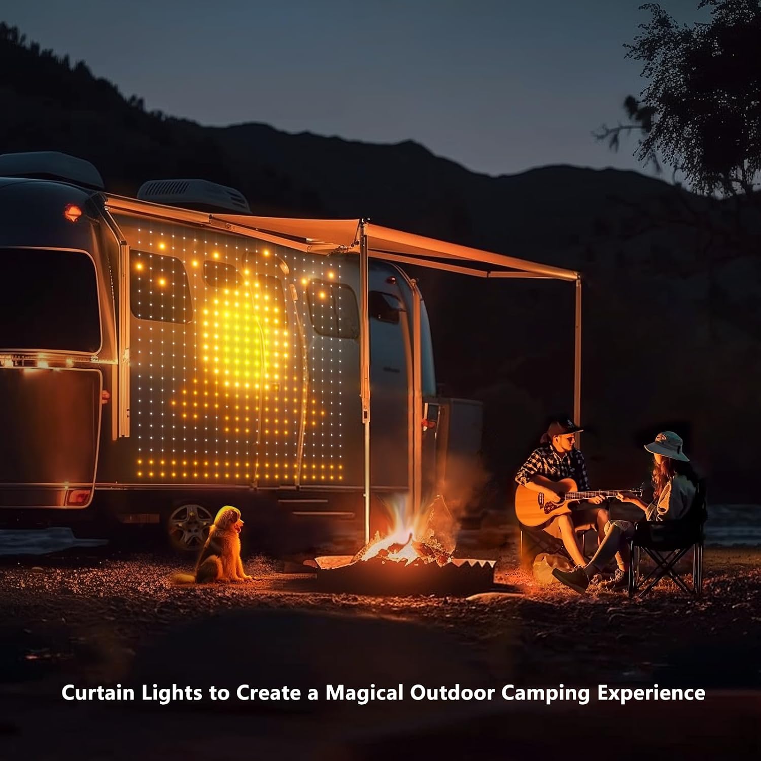 Smart Curtain Lights — 441 LED, Music Sync, Dynamic Patterns - Image 6