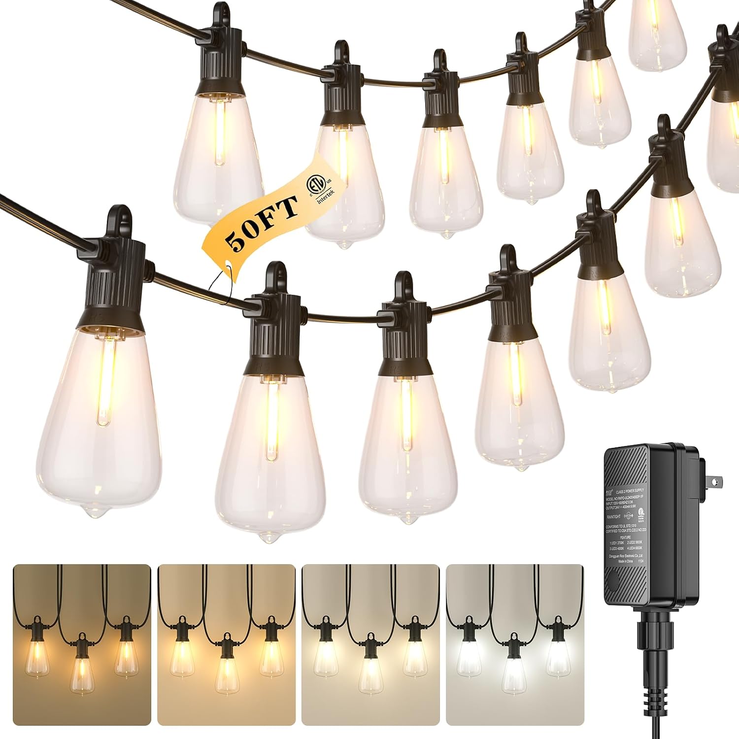 Outdoor String Lights — 240 ft, Waterproof, Commercial Grade - Image 11