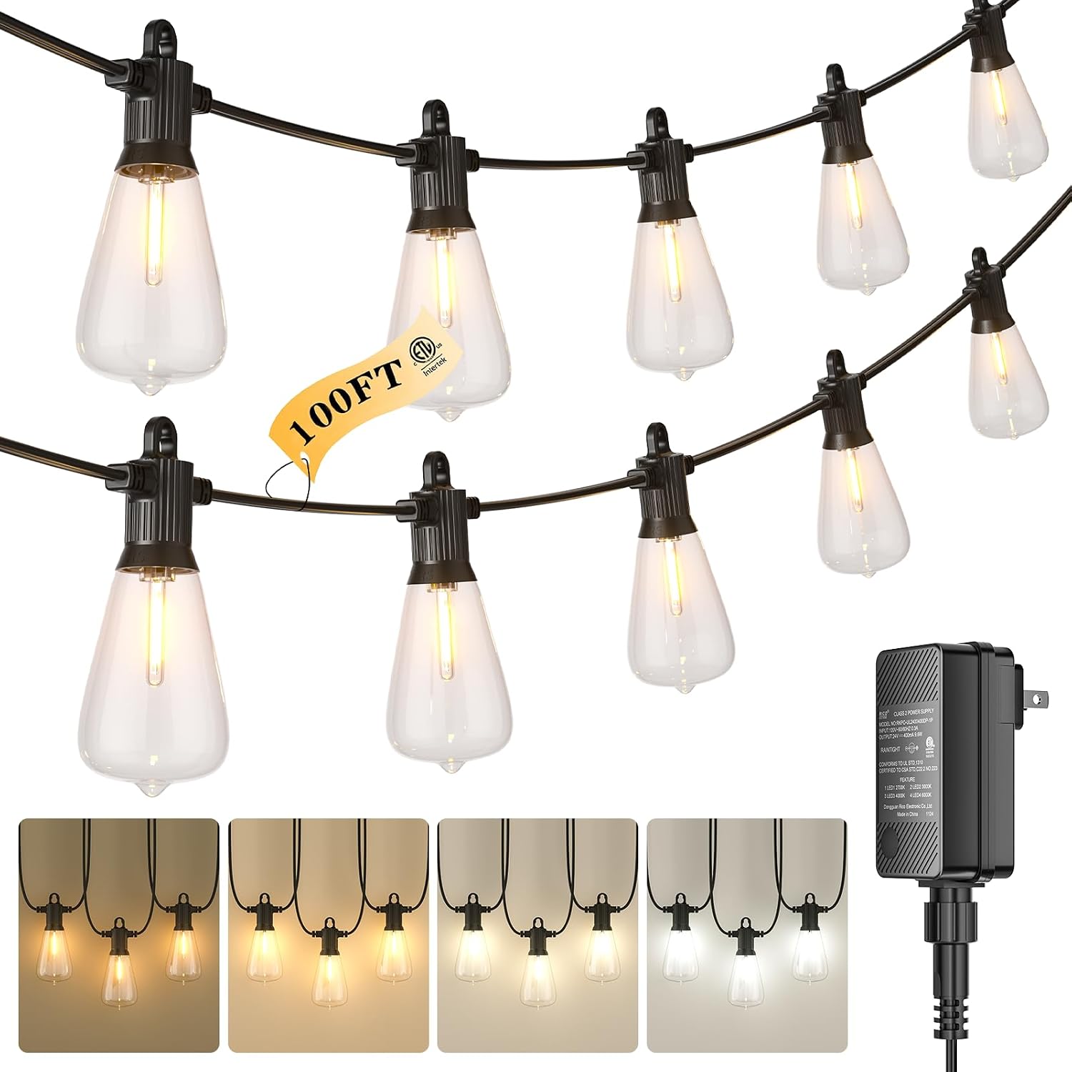 Outdoor String Lights — 240 ft, Waterproof, Commercial Grade - Image 14